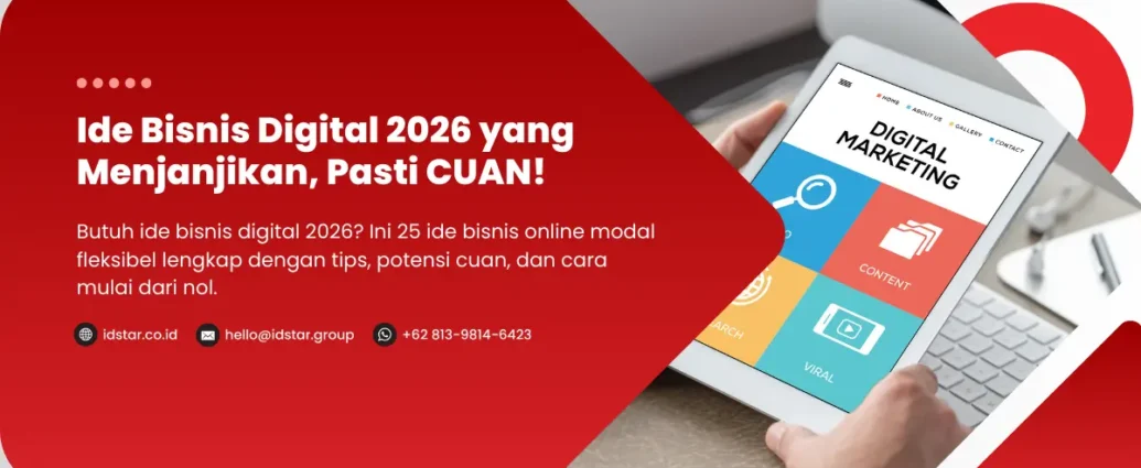 Ide Bisnis Online Paling Menguntungkan 2026 untuk Penghasilan Tambahan